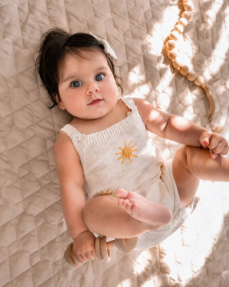 SCOUT ORGANIC KNIT SUN OVERALLS