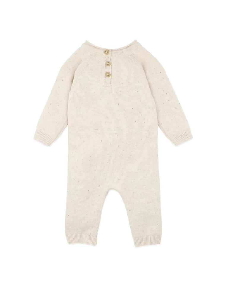 CHARLIE KOALA ORGANIC KNITTED ROMPER