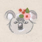 CHARLIE KOALA ORGANIC KNITTED ROMPER