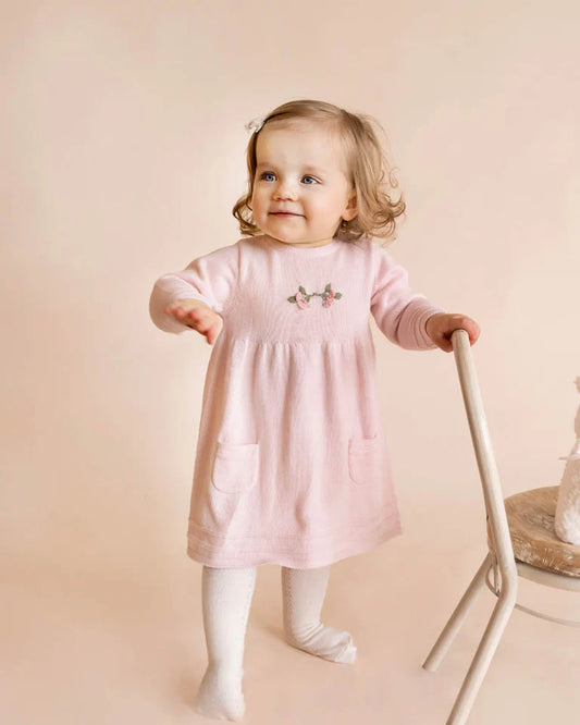 CHARLIE ORGANIC KNITTED DRESS