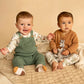 CHARLIE ORGANIC KNITTED OVERALLS