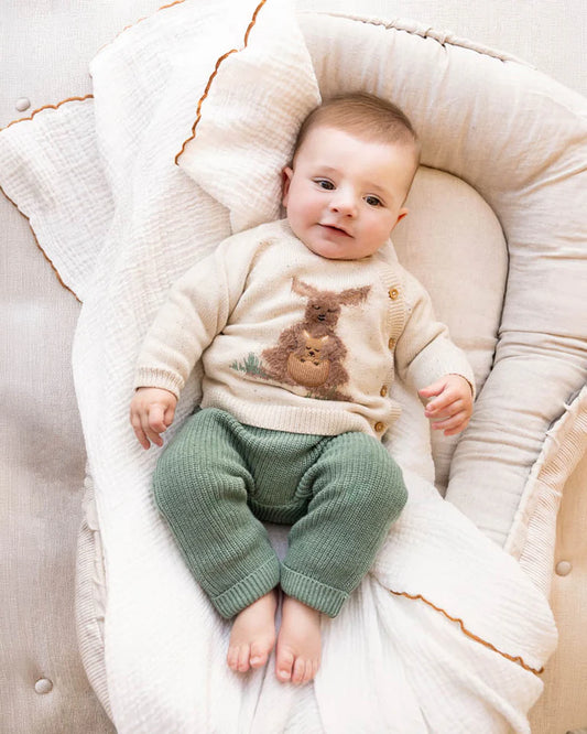 CHARLIE ORGANIC KNITTED LEGGINGS