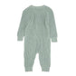 SAGE KNITTED ZIP ROMPER