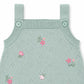 CHELSEA ORGANIC HAND EMB. KNIT BODYSUIT