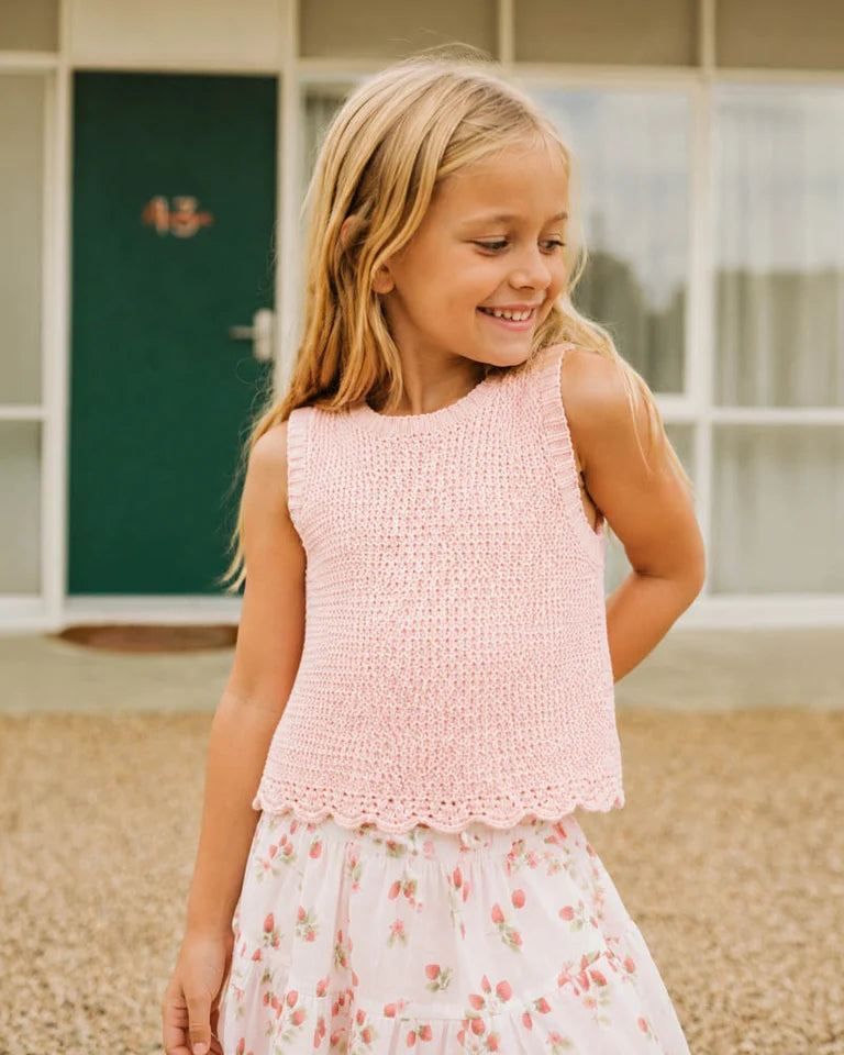 POPPY ORGANIC KNITTED TOP 3-7Y