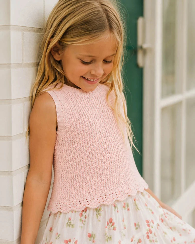 POPPY ORGANIC KNITTED TOP 3-7Y