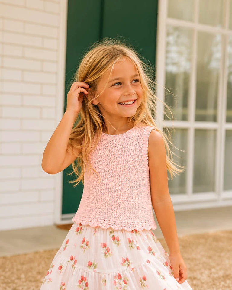 POPPY ORGANIC KNITTED TOP 3-7Y