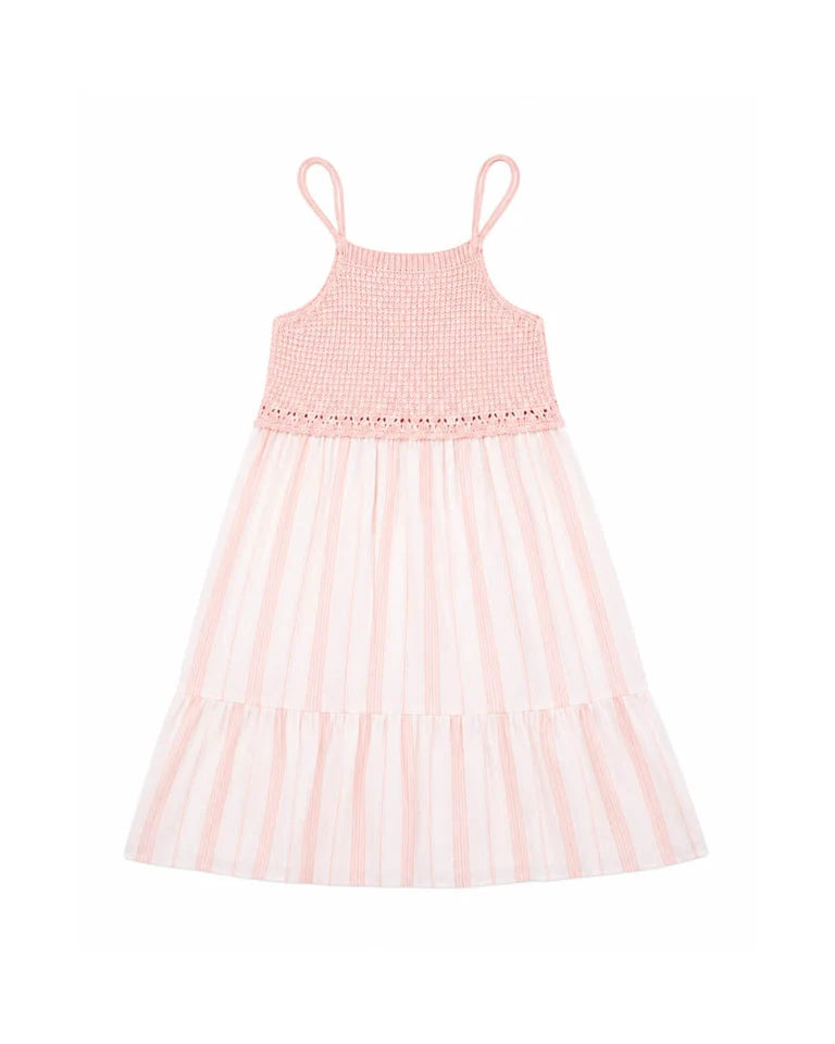 POPPY KNIT BODICE DRESS 3-7Y