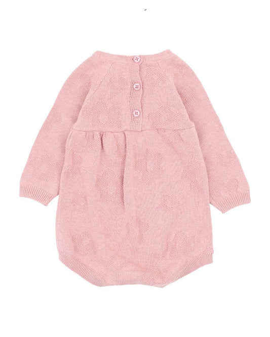 NANCY FLOWERS KNITTED BODYSUIT