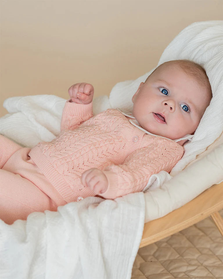 GEMMA ORGANIC POINTELLE KNITTED JUMPER
