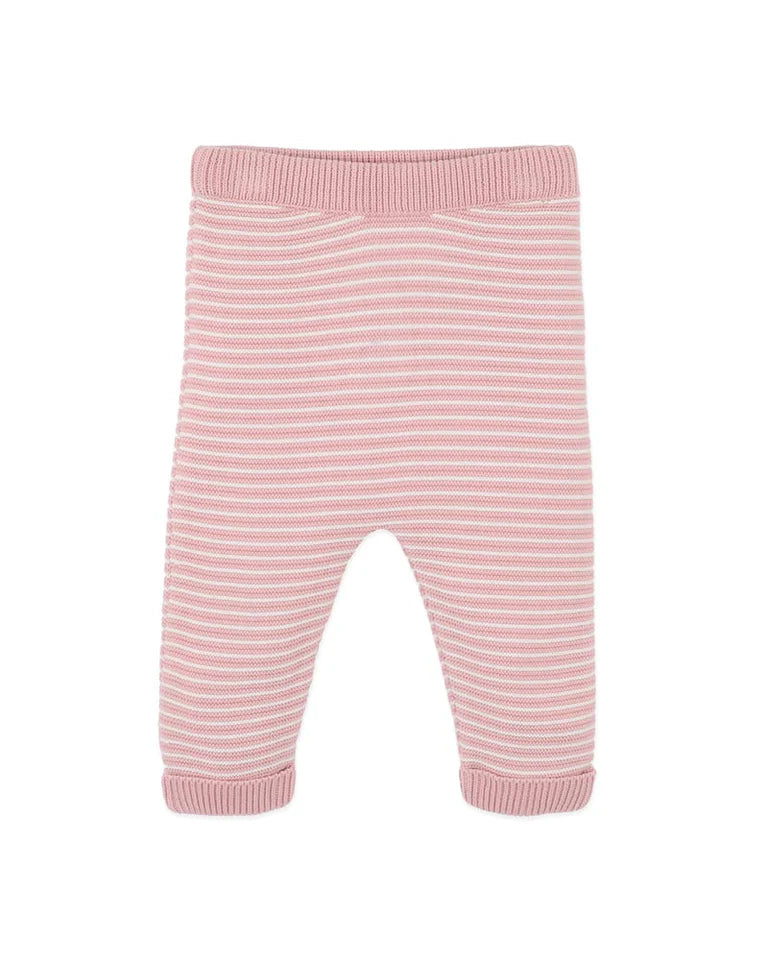 FERN STRIPE ORGANIC KNITTED LEGGINGS