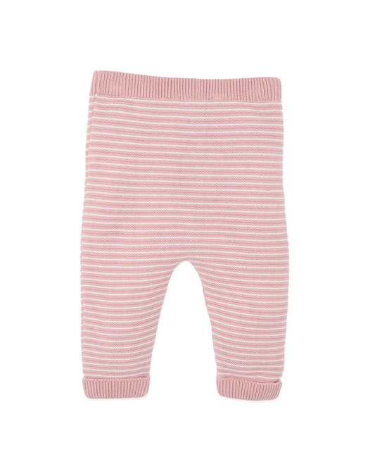 FERN STRIPE ORGANIC KNITTED LEGGINGS