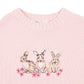 WINNIE EMB. BUNNY KNITTED JUMPER 3-7 YRS