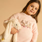 WINNIE EMB. BUNNY KNITTED JUMPER 3-7 YRS
