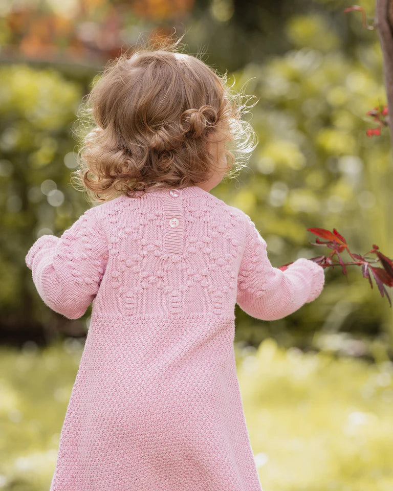 WINNIE HAND EMB. ORGANIC DRESS