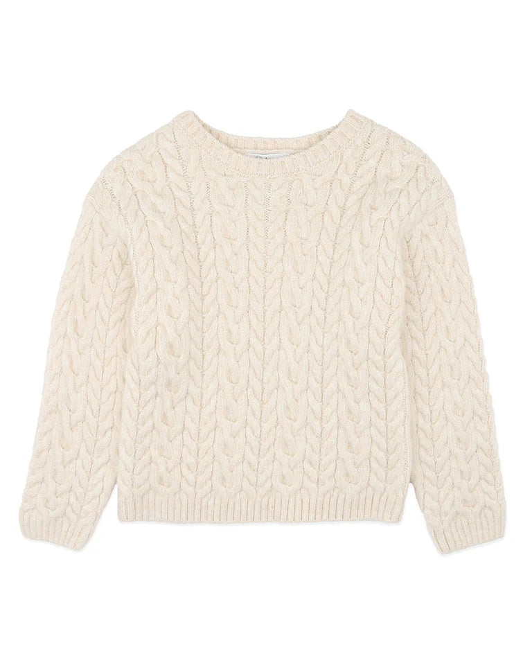 EMMY CABLE KNIT JUMPER 3-7 YRS