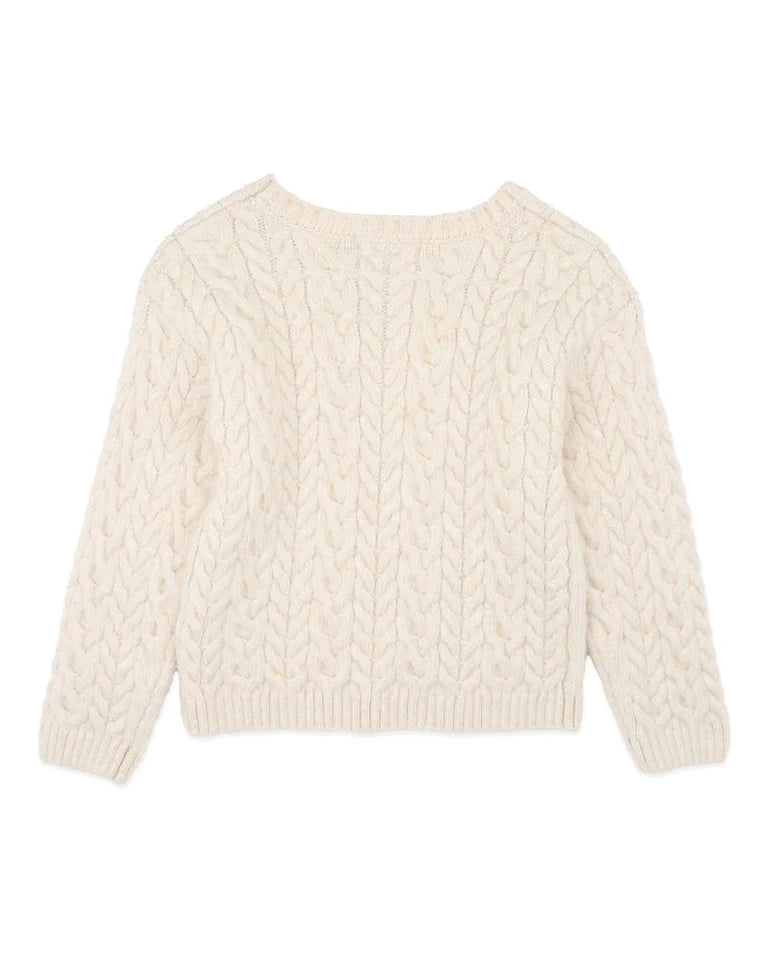 EMMY CABLE KNIT JUMPER 3-7 YRS