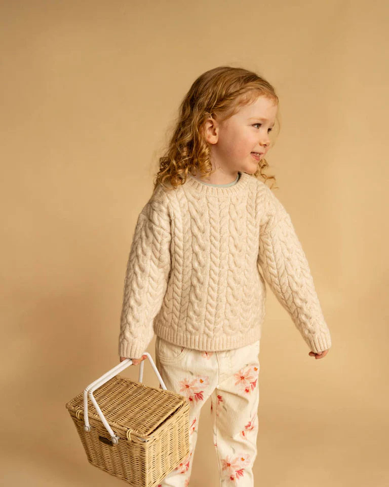 EMMY CABLE KNIT JUMPER
