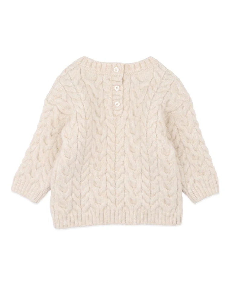 EMMY CABLE KNIT JUMPER