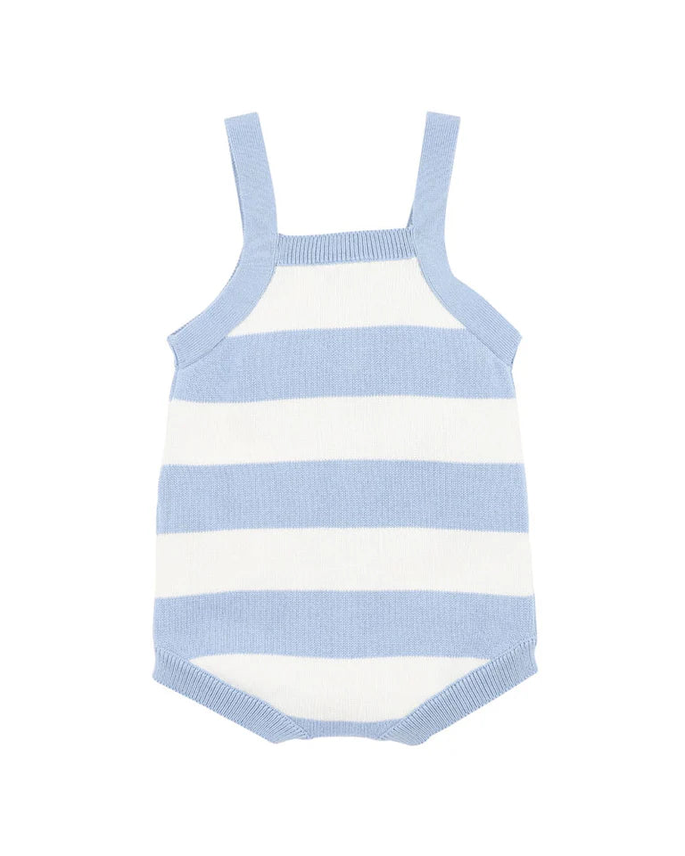AXEL ORGANIC STRIPE KNITTED BODYSUIT