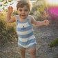 AXEL ORGANIC STRIPE KNITTED BODYSUIT
