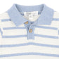 BRADY ORGANIC KNITTED POLO ROMPER