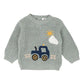 HUNTER TRACTOR KNITTED JUMPER