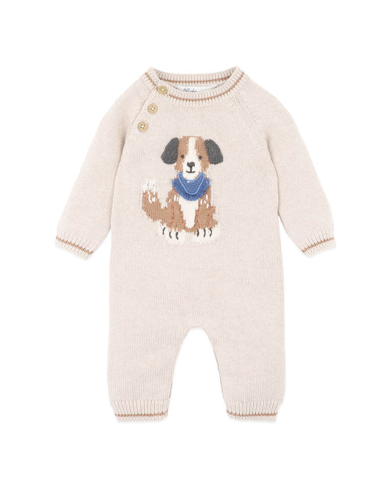 OTTO ORGANIC KNITTED LS ROMPER