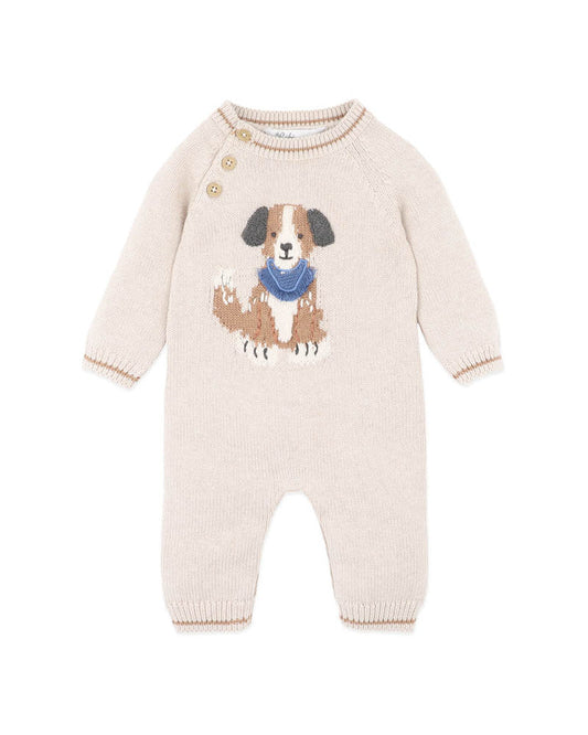 OTTO ORGANIC KNITTED LS ROMPER