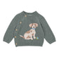 OTTO PROUD PUPPY ORGANIC KNITTED JUMPER