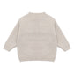 OTTO PUPPY GRID ORGANIC KNITTED JUMPER