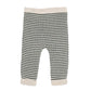 OTTO STRIPE ORGANIC KNITTED LEGGINGS