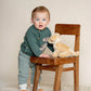 OTTO STRIPE ORGANIC KNITTED LEGGINGS