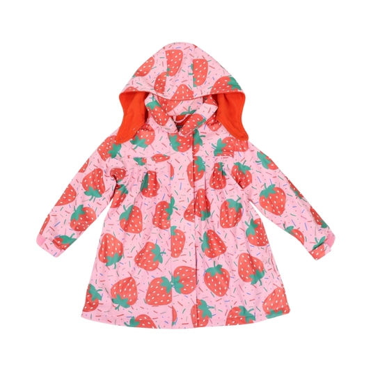 Strawberries & Sprinkles Raincoat