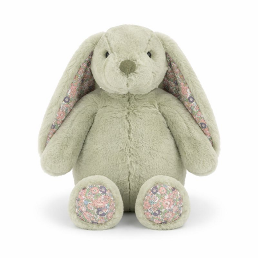 Lily  and George Littlefoot Bunny -Floral Jade