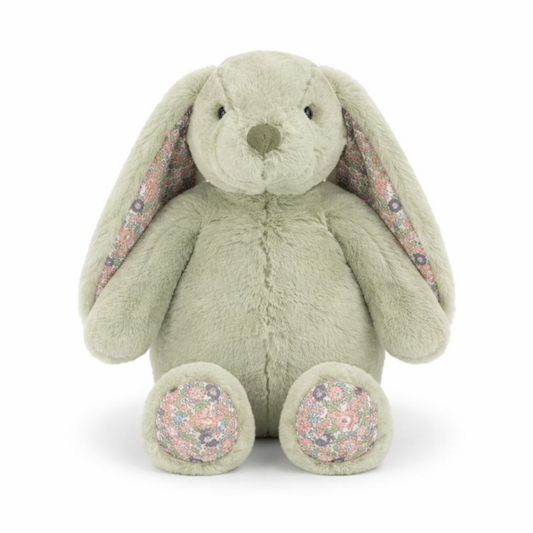 Lily  and George Littlefoot Bunny -Floral Jade