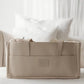 Nappy Caddy sand - large vegan leather