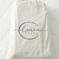 Nappy Caddy sand - large vegan leather