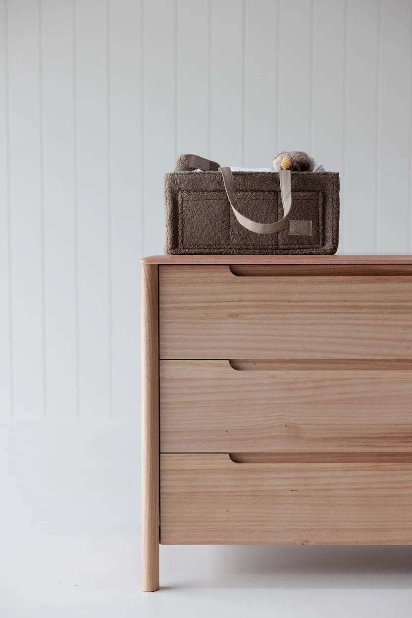 Teddy Core Nappy Caddy - Coco