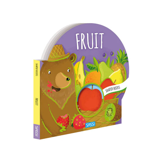 Sassi shaped board book - Fruits