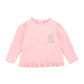 GIRLS PINK LS RASH TOP