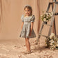 Eva Dress Sky Floral