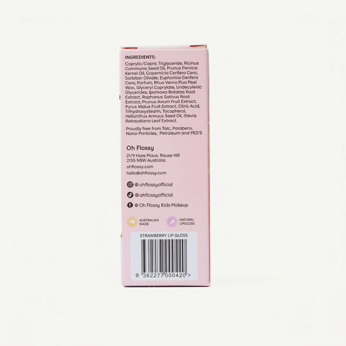 Oh Flossy Individual Natural Lip Gloss