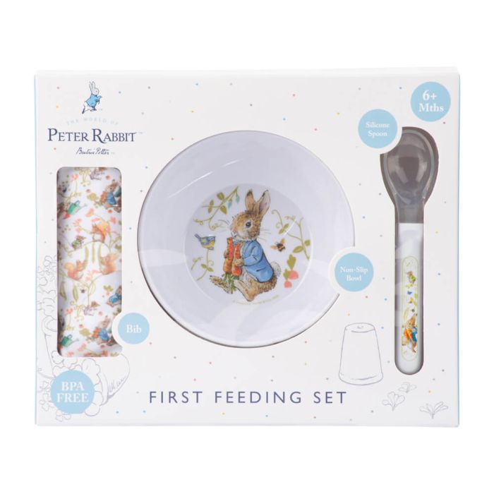 PETER RABBIT FIRST FEEDING SET