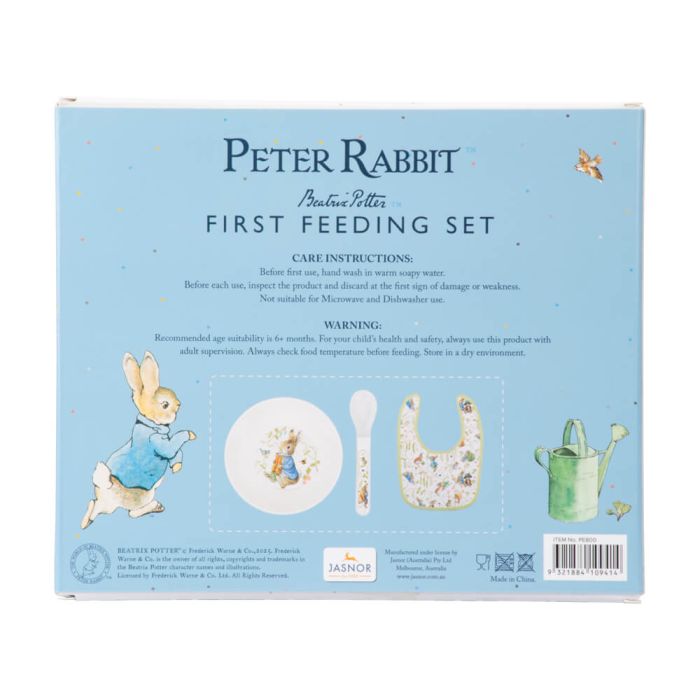PETER RABBIT FIRST FEEDING SET