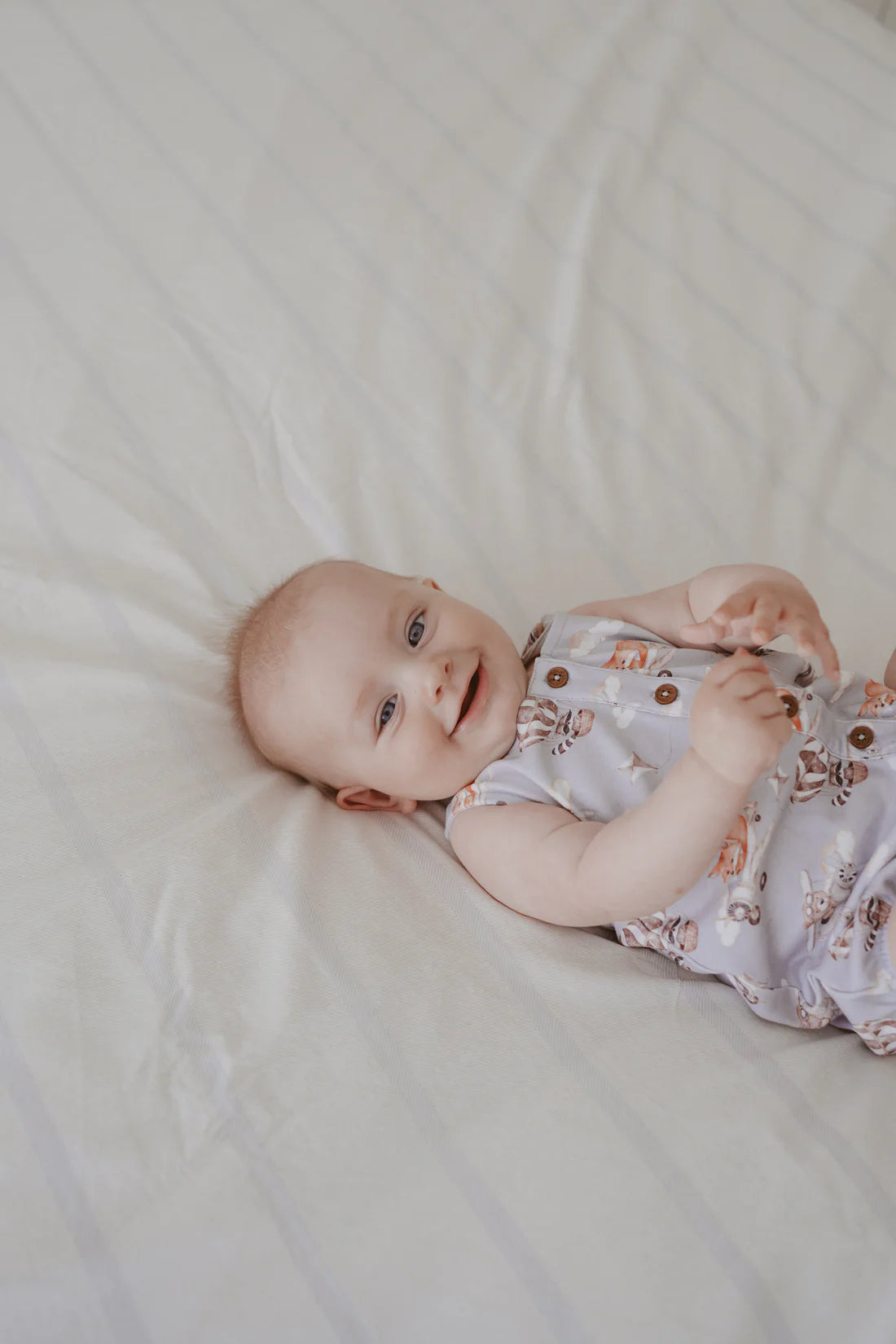 Flying Friends Bubble Romper