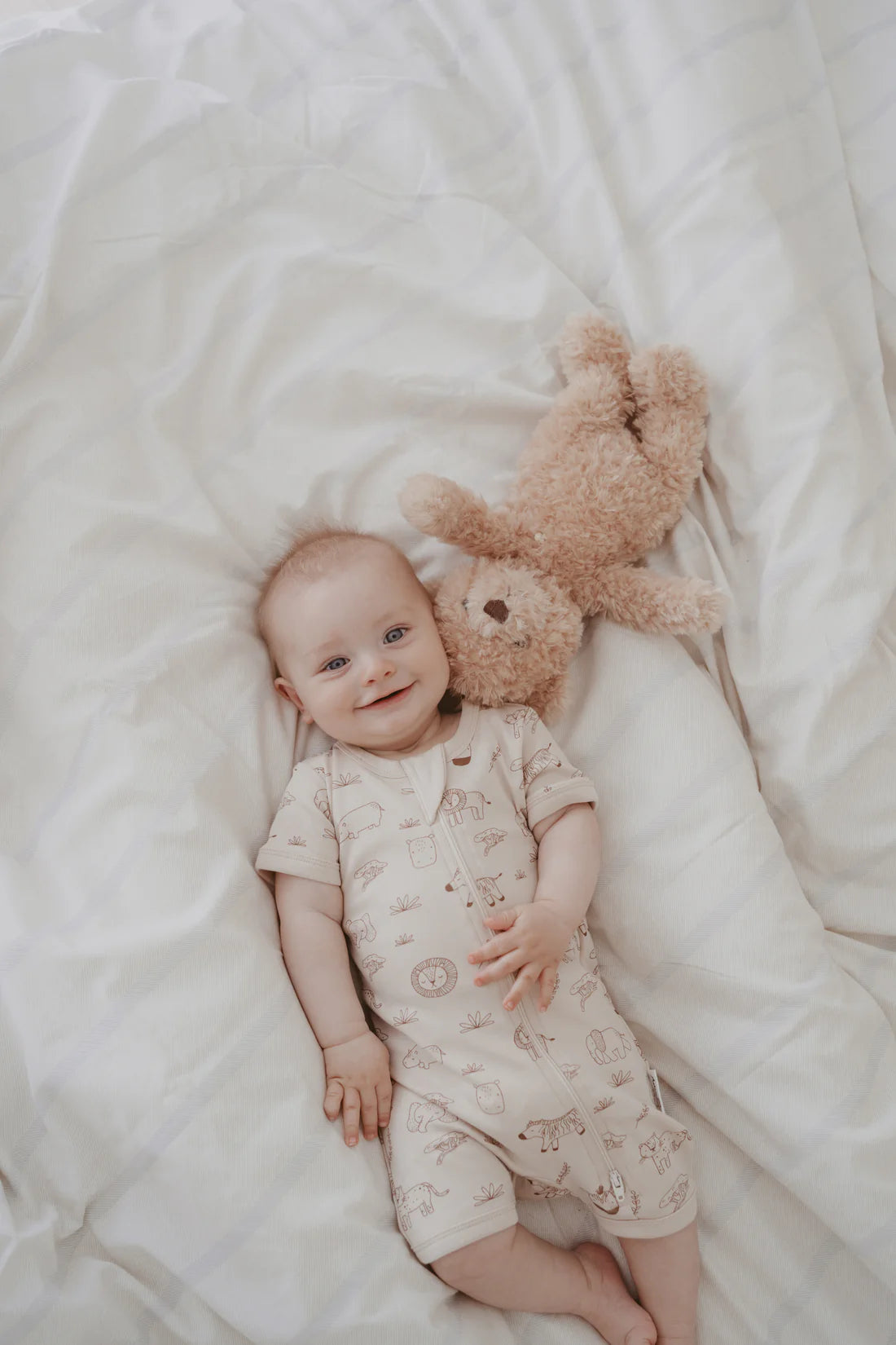 Safari Adventure Zip Romper