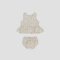 Sleeveless Peplum Set || Bloom