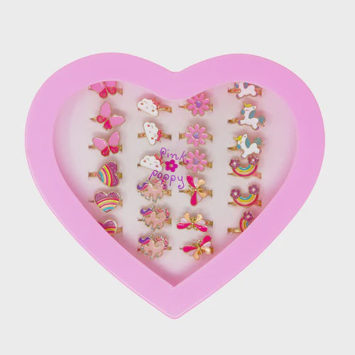 Fidget Rainbow Fantasy Sparkle Rings