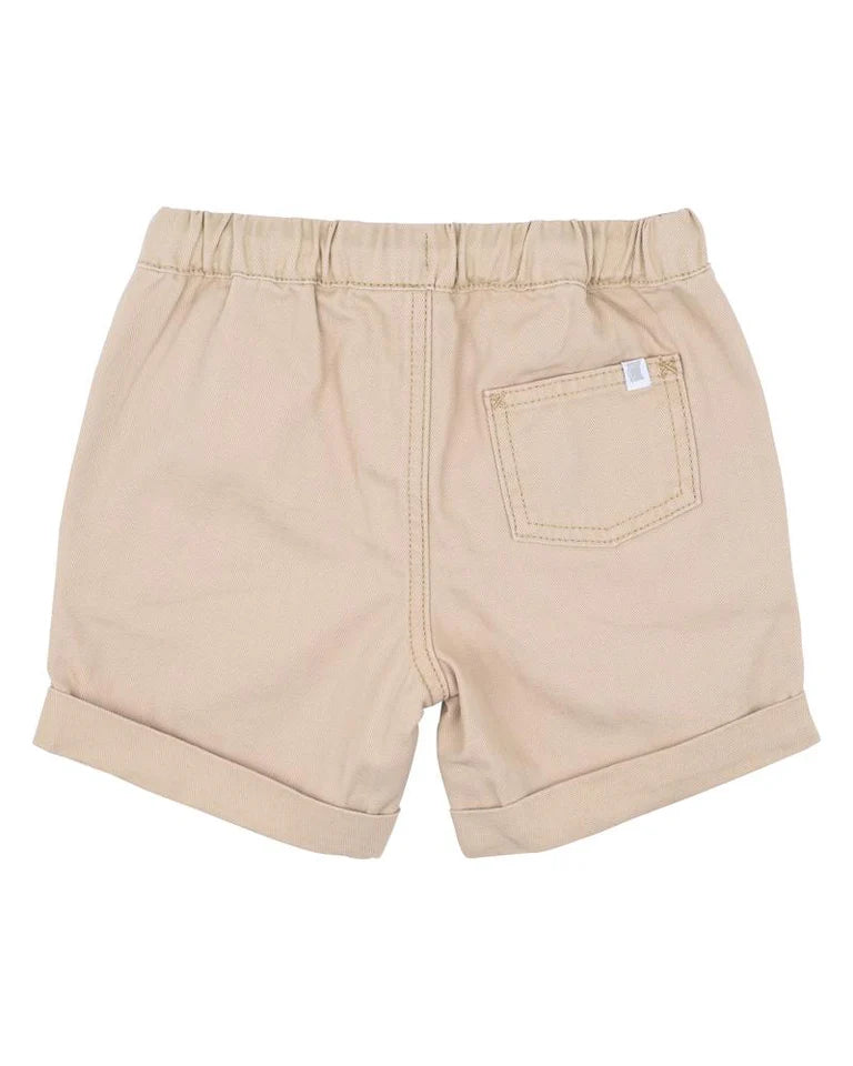 SEPIA TWILL SHORTS 3-7 YRS